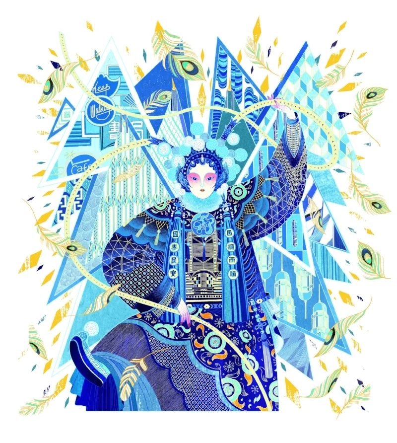 Artketing: Victo Ngai for Johnnie Walker Blue Label — CoutureNotebook